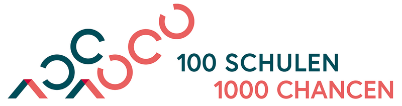 Logo des Projekts "100 Schulen - 1000 Chancen"
