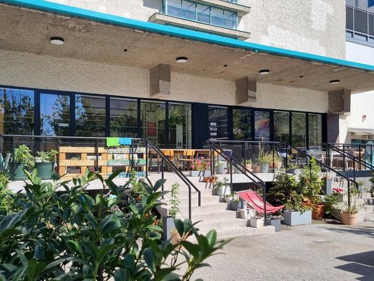 Evang. ORG ROSE Linz Eingangsbereich des Evang. ORG ROSE in Linz