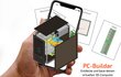 Smartphone mit Augmented Reality-Elementen eines PCs , Amlogy GmbH 